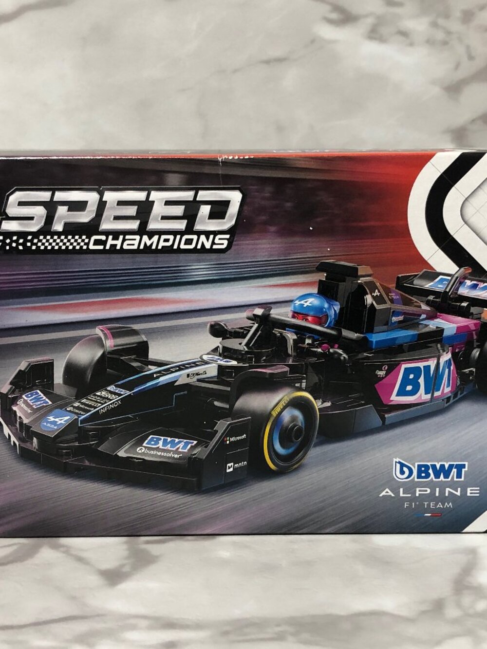LEGO Speed Champions BWT Alpine F1 Team A524 Race Car Toys #77248 New